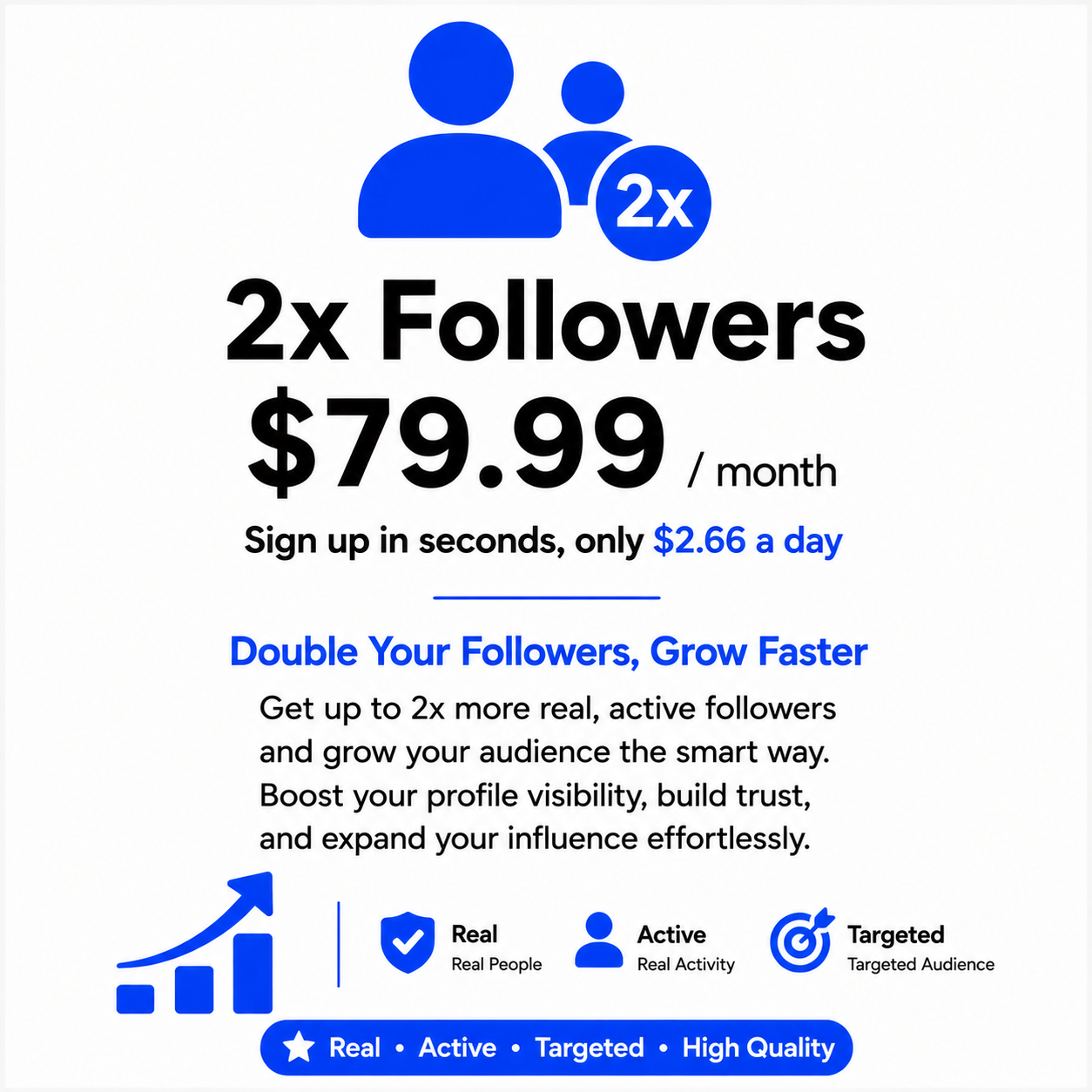 2x Followers - Business