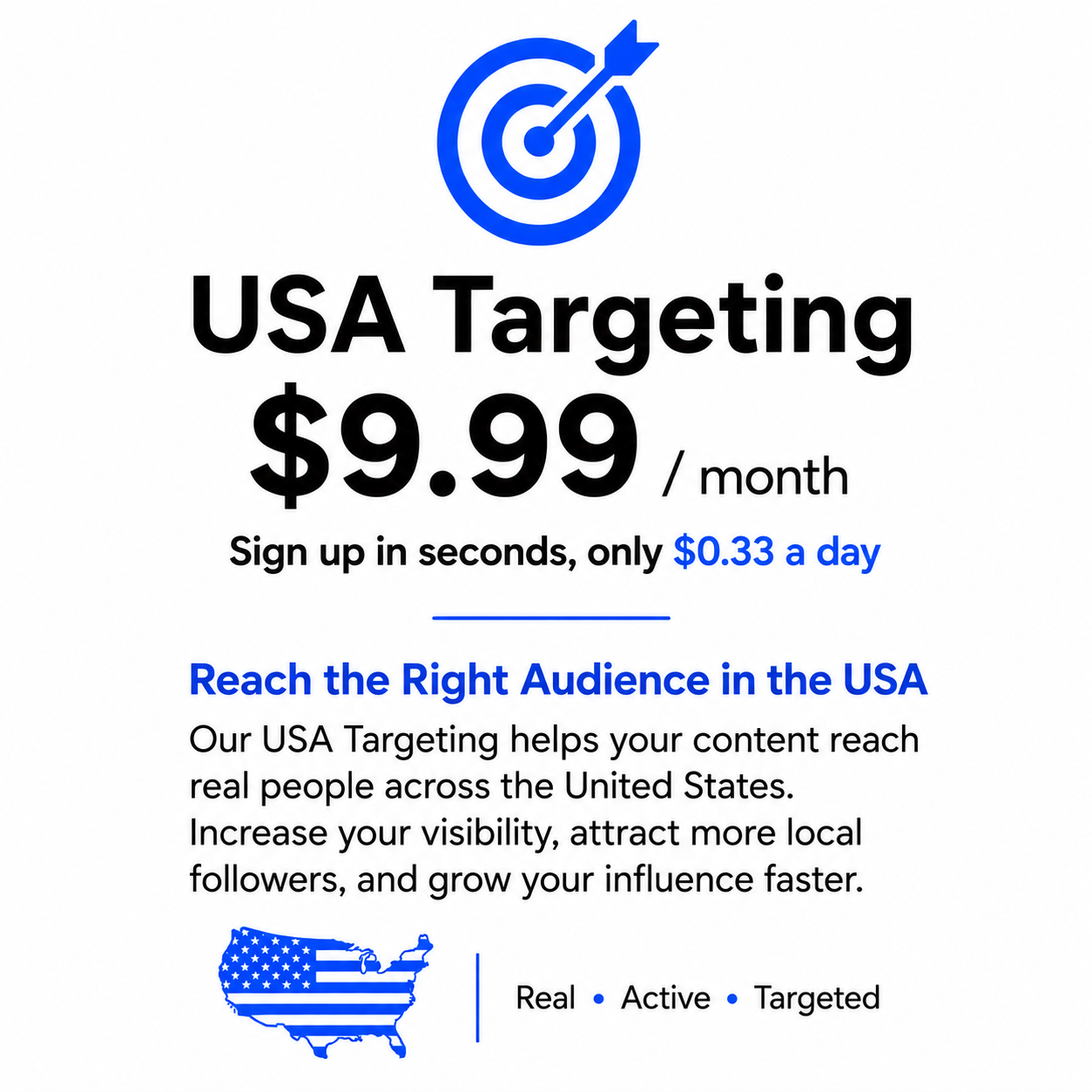 USA Targeting - MicroInfluencer